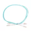 Extralink Cable de fibra óptica patch LC/UPC a LC/UPC, Multimodo OM3, Dúplex, 3 mm cubierta, 2 m