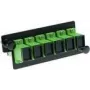 Placa adaptadora de fibra óptica ACT FA2157 — 6×SC dúplex, 12 fibras, OS2 APC8