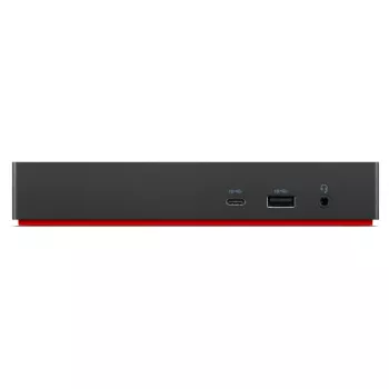 Lenovo ThinkPad Universal USB-C con cable USB 3.2 Gen 1 (3.1 Gen 1) Type-C Negro