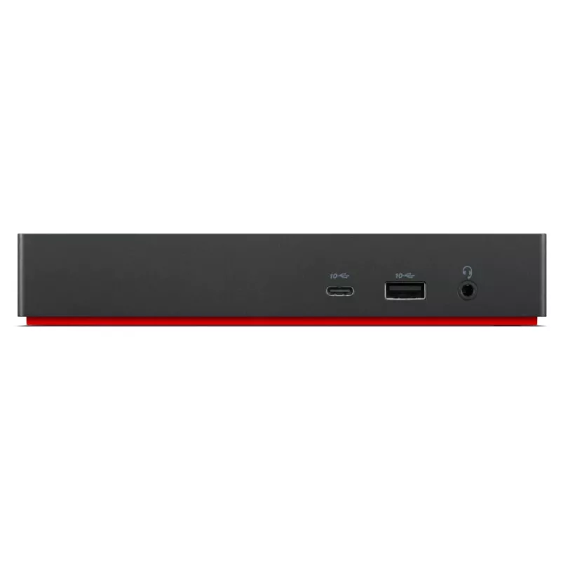 Lenovo ThinkPad Universal USB-C con cable USB 3.2 Gen 1 (3.1 Gen 1) Type-C Negro