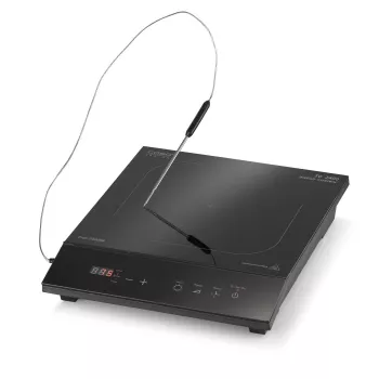Caso | Placa de cocina | TC 2400 ThermoControl | número de zonas de cocción 1 | sensor táctil | negra | inducción