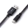 Cable USB A a USB C 1,5m Gris Cablemod CM-CKCA-KC-KC150KC-R