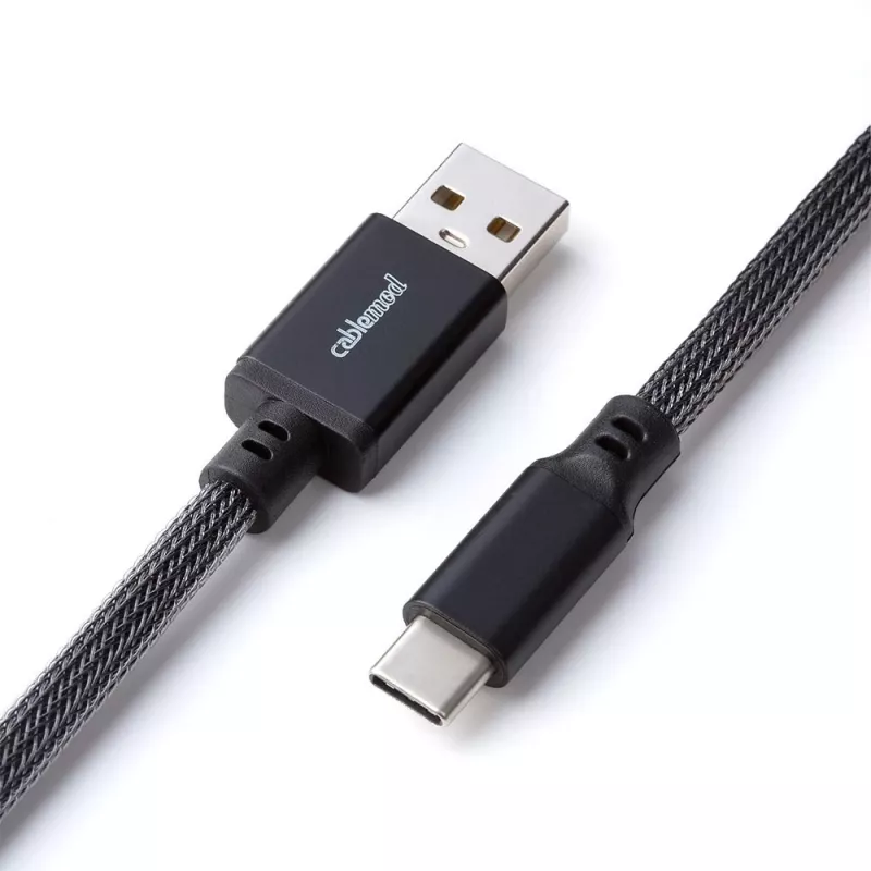 Cable USB A a USB C 1,5m Gris Cablemod CM-CKCA-KC-KC150KC-R