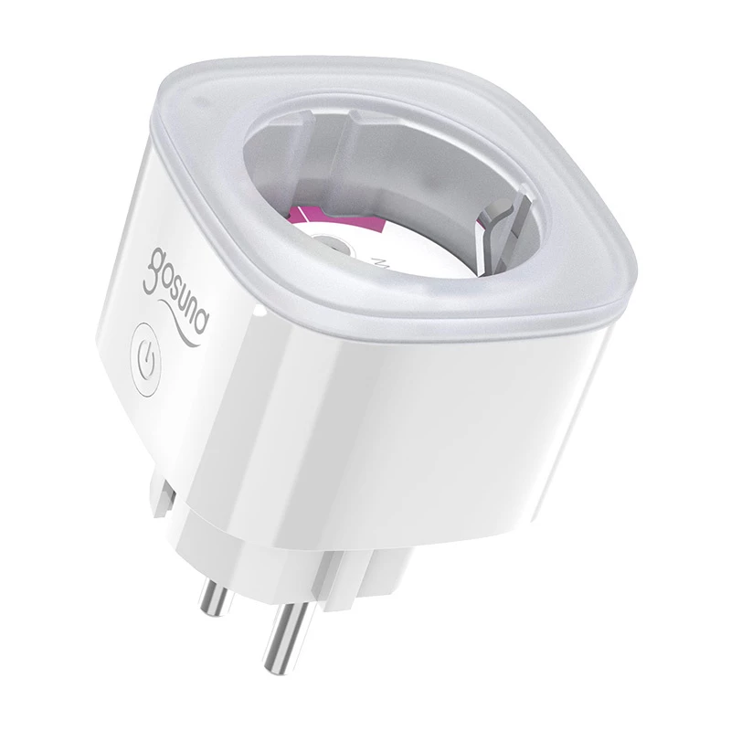 Enchufe inteligente WiFi Gosund EP8‑M 16A – enchufe con control remoto Wi‑Fi, compatible con Xiaomi
