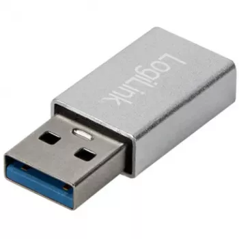 LogiLink AU0056 adaptador USB 3.2 Gen 1 USB Type-C conector hembra Plateado
