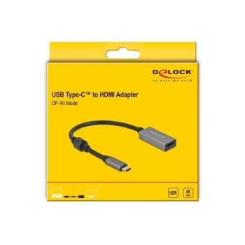 Adaptador activo USB Type-C a HDMI DeLOCK 66571
