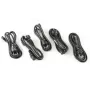 Cable de alimentación Zebra 105950-015 negro conector macho tipo F IEC C13