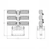 Synergy 21 Proyector LED para objetos/estadios 720W IP66 cw