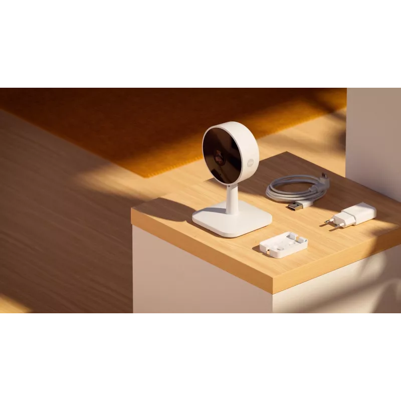 Cámara de vigilancia IP Yale SV-IC-1A-W-EU 1080p, 2 MP, 110° FOV, Wi‑Fi, PTZ, audio bidireccional, visión nocturna