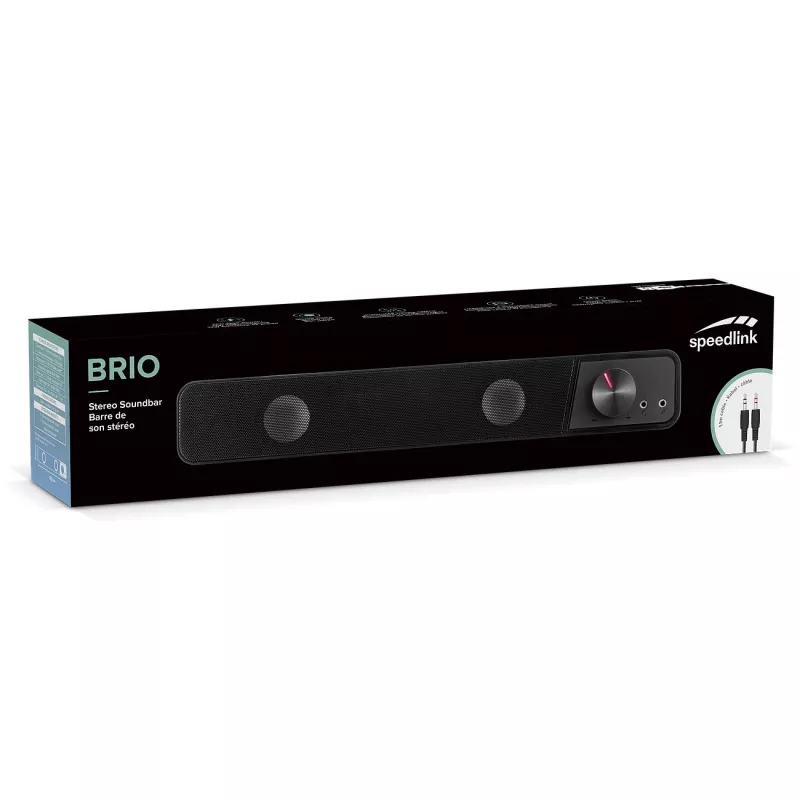 Altavoz SPEEDLINK BRIO Negro 6 W