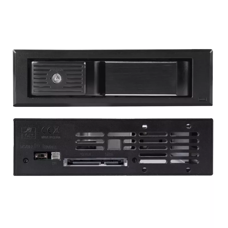 SilverStone FS301 - 13,3 cm (5.25 pulgadas) - Bahía para unidad de almacenamiento - 3.5 pulgadas - SATA - Serial Attached SCSI (SAS) - SAS - SATA - 3.5