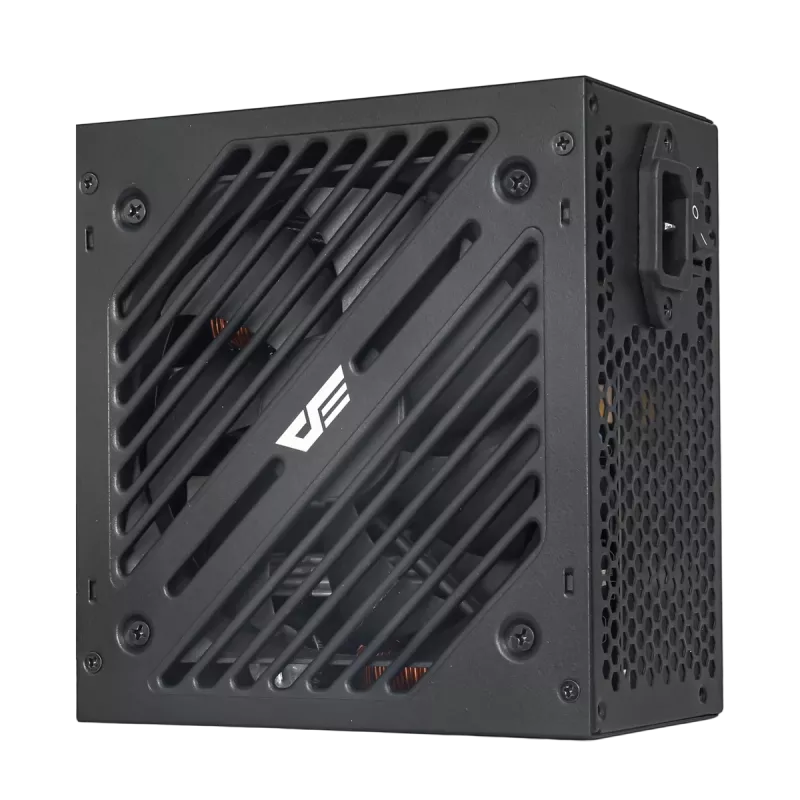 Fuente de alimentación DarkFlash EMT850 negra — fuente de alimentación de sobremesa, 850 W, formato ATX
