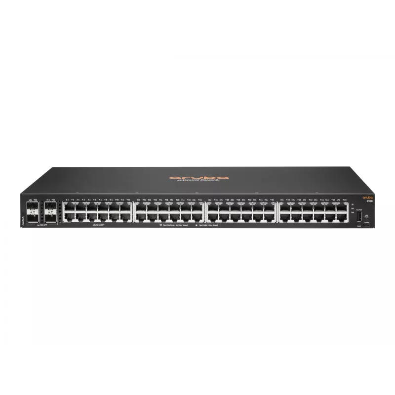 Switch gestionado HPE Aruba 6100 48G 4SFP+
