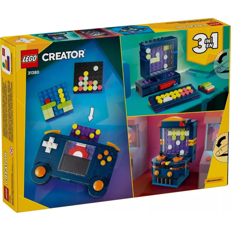 LEGO CREATOR 3 EN 1 31380 Consola de videojuegos retro