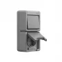 Toma de corriente Schuko GIRA 417630, gris, tipo Schuko, 250 V, 16 A, hasta 2 módulos