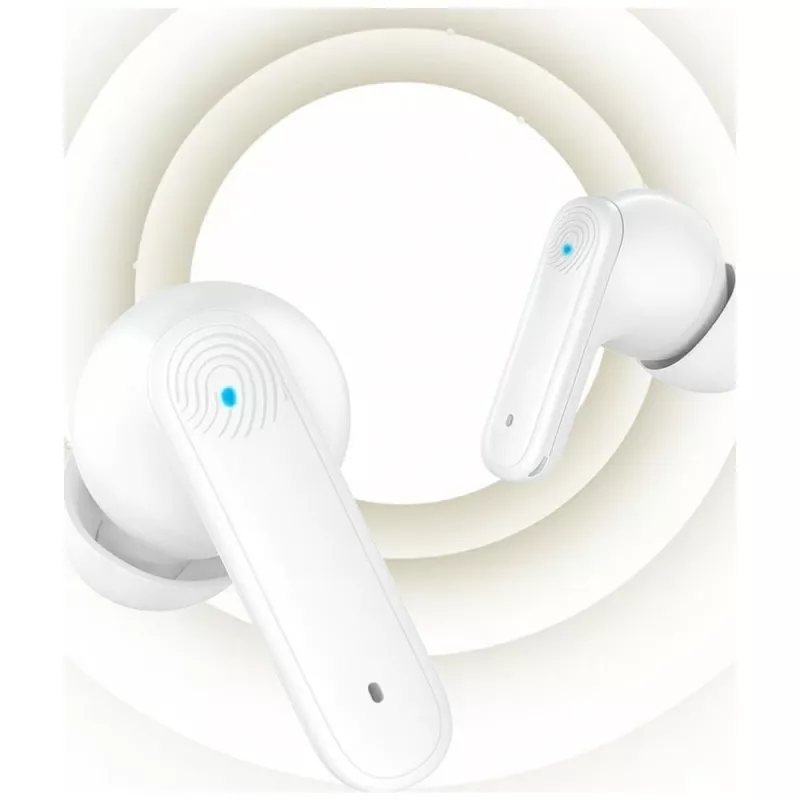 Auriculares Bluetooth 6.0 E05 TWS blancos