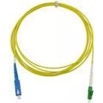 Cable de fibra óptica simplex BlueOptics LC/APC-SC/UPC monomodo 5 metros