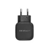 Qoltec 50188 Cargador para dispositivos móviles Portátil, Smartphone, Smartwatch, Tablet, Teléfono, Universal Negro AC, DC Interior
