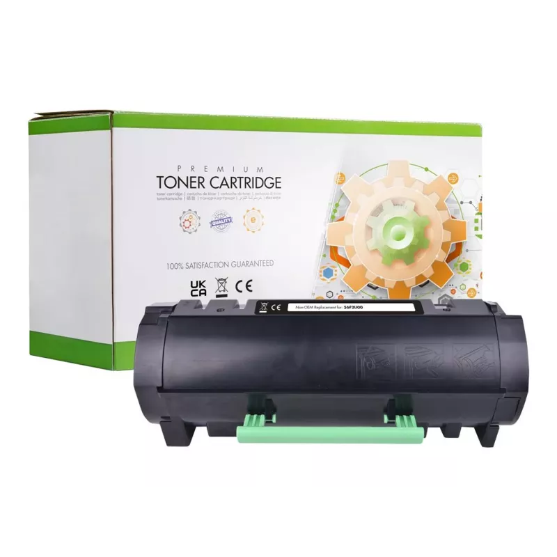 Cartucho de tóner compatible Static Control para Lexmark 56F2U00 / 002-06-R562U negro