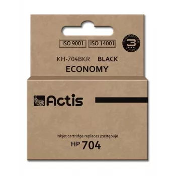 Tinta Actis KH-704BKR (sustituto de HP 704 CN692AE; estándar; 15 ml; negro)