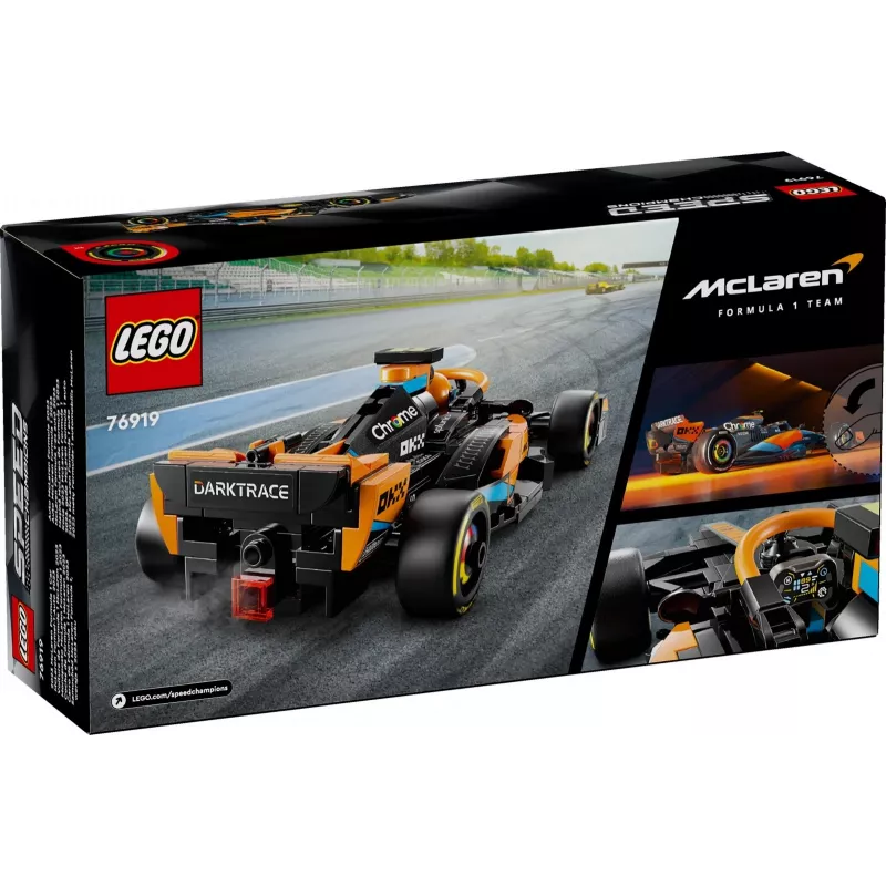 LEGO Speed Champions coche de Fórmula 1 McLaren 2023 modelo 76919 set