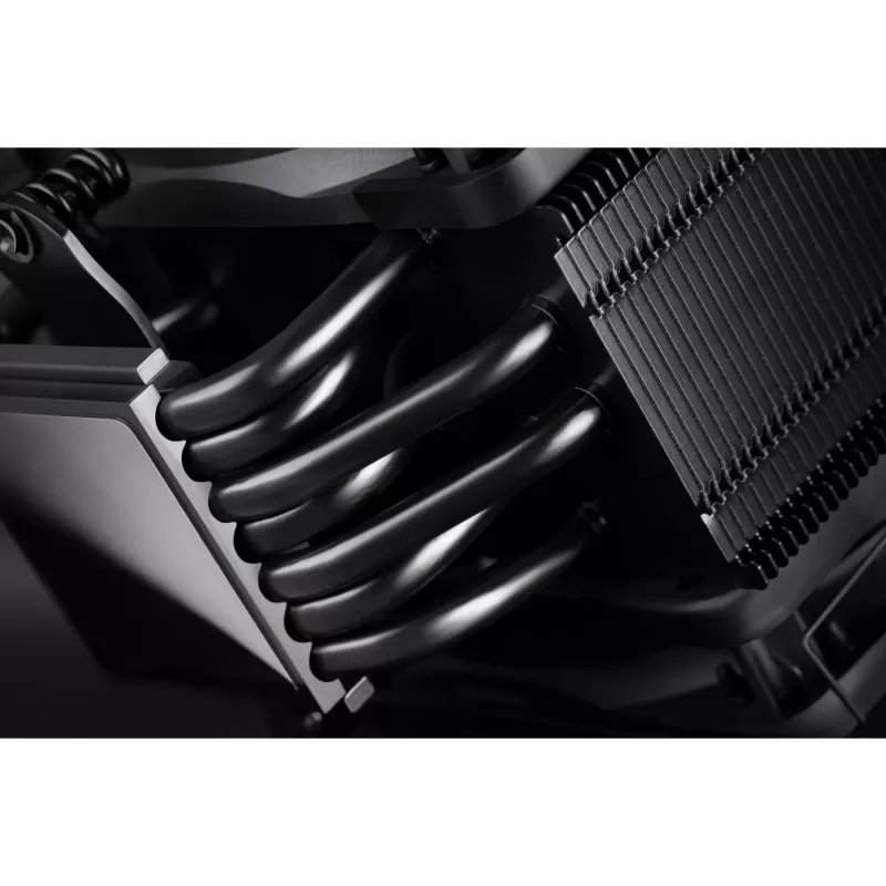 Noctua NH-U12A CHROMAX.Negro disipador CPU