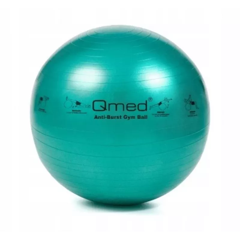 Balón de rehabilitación de ABS con bomba, 65 cm