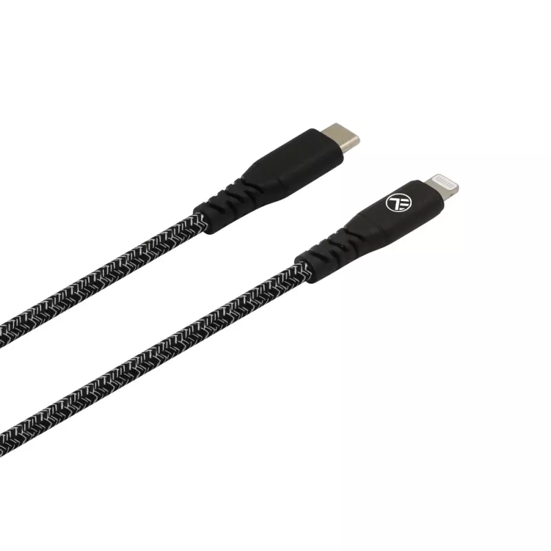 Cable de datos Tellur Type-C a Lightning 3A PD60W 1m – negro