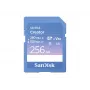 Tarjeta de memoria SD SanDisk Creator UHS-II 256 GB con altas velocidades de transferencia de hasta 280 MB/s