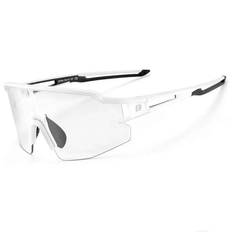 Rockbros 10172 Gafas de ciclismo fotocromáticas UV400 blancas