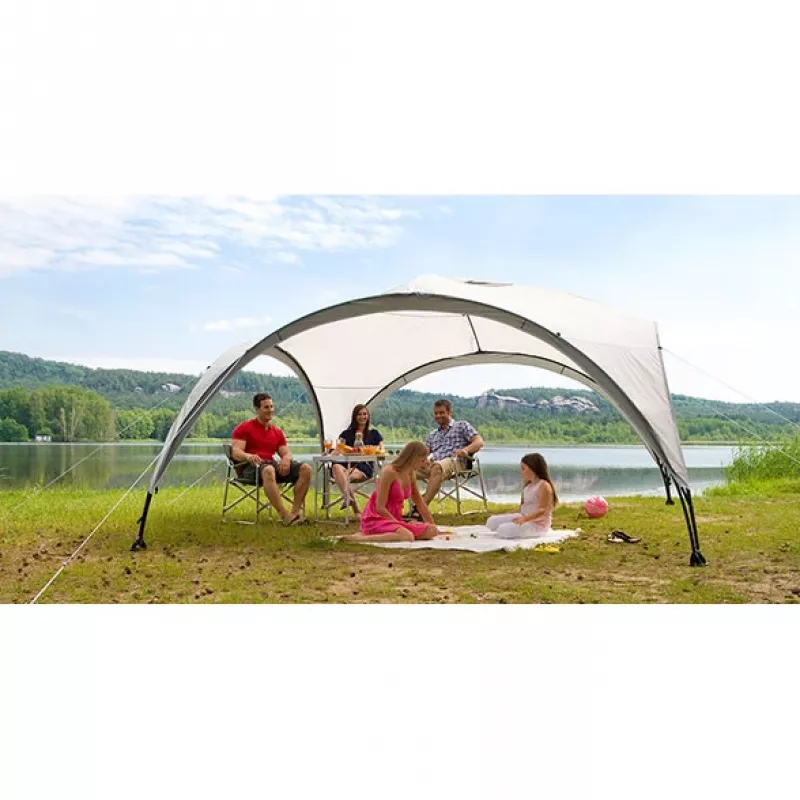 Pabellón Event Shelter, 4,5 x 4,5 m (Gris claro/Gris)