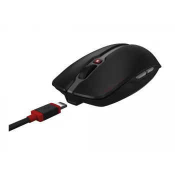 CHERRY Stream Desktop Recharge Teclado y ratón con Universal RF Wireless QWERTZ Alemán Negro