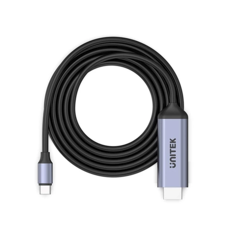 Cable Unitek USB-C a HDMI 8K, USB4, HDR10+, 1,8 m