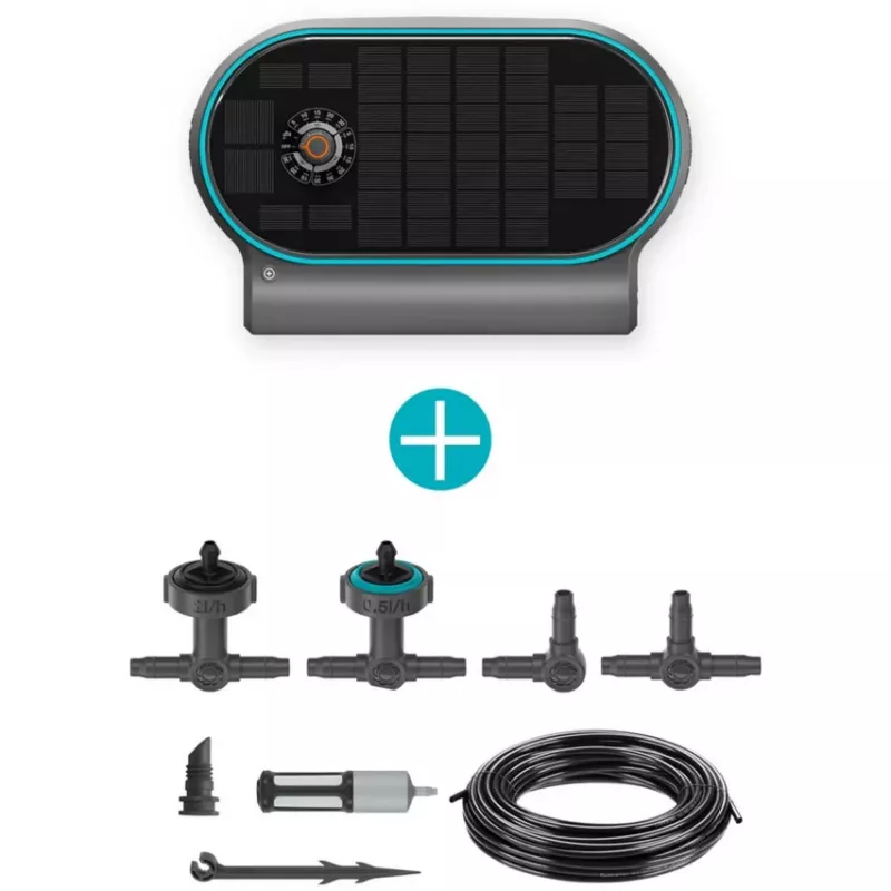 Gardena AquaBloom kit L, riego solar, 13330-20