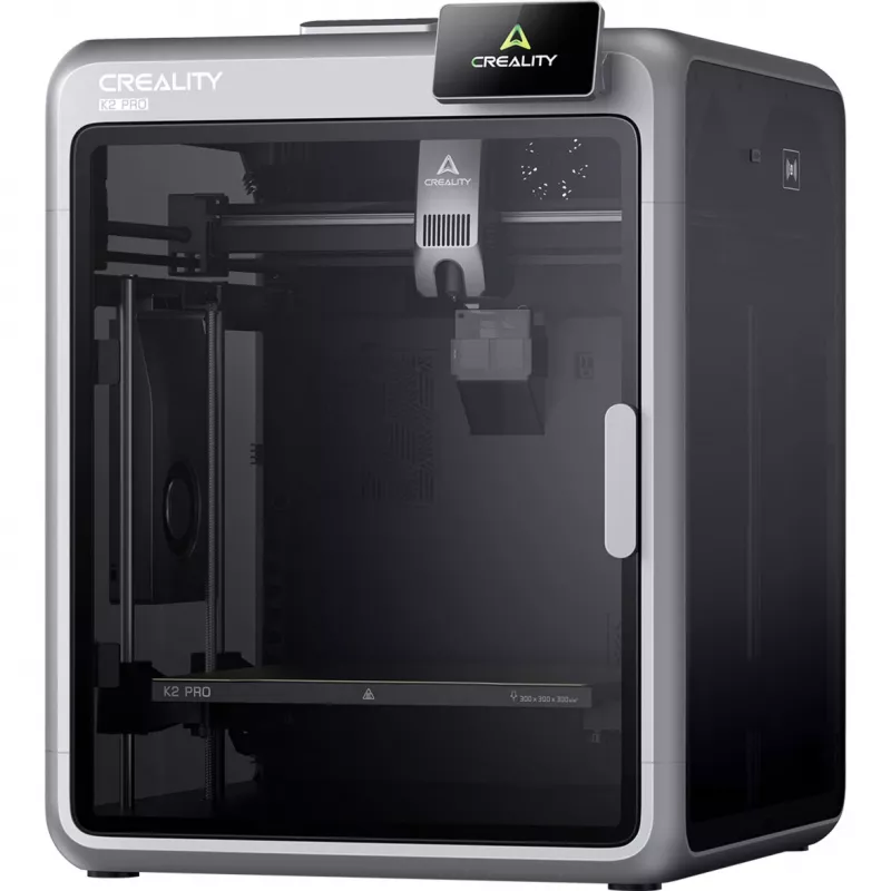 Impresora 3D Creality K2 Pro — volumen de impresión 300×300×400 mm, doble eje Z