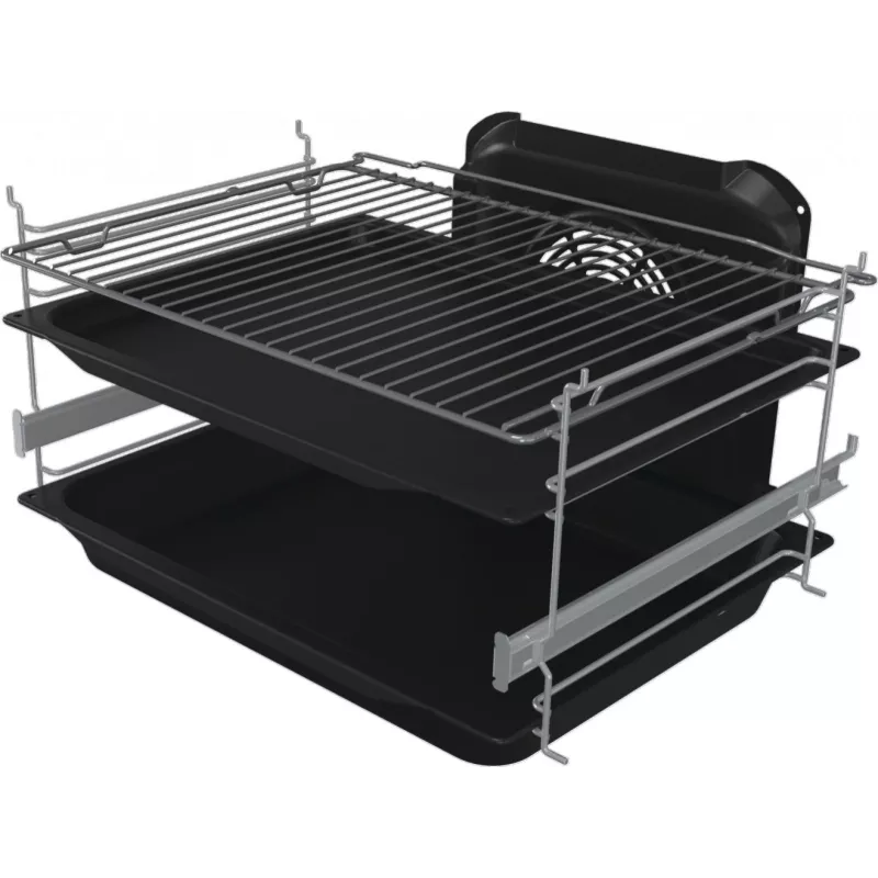 Gorenje GKS6C71XF Cocina independiente con horno Plata