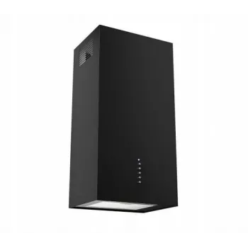 Campana de pared AKPO WK-4 CUBERA WL negro mate T520 M3, 400 mm, 450 m³/h, filtro de aluminio