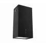 Campana de pared AKPO WK-4 CUBERA WL negro mate T520 M3, 400 mm, 450 m³/h, filtro de aluminio