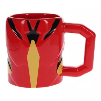 Vaso Paladone Iron Man con forma rojo 0,5L unidad