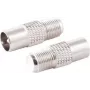Adaptador conector macho IEC a conector hembra F ShiverPeaks 85322-SET10 pack de 10 uds. — adaptador de conectividad
