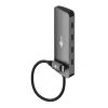 Goobay hub USB slim de 4 puertos USB-C a 10 Gbit/s - conector macho> 4x (76565)