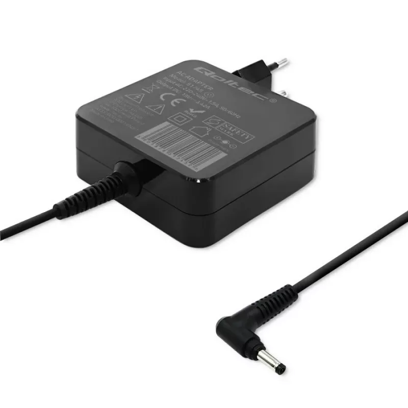 Qoltec 51745 fuente de alimentación/inversor interior 65 W Negro