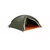 Tienda de cúpula/iglú Easy Camp Rondane 3 – 3 personas, doble techo de poliéster, varillas de aluminio, verde oscuro