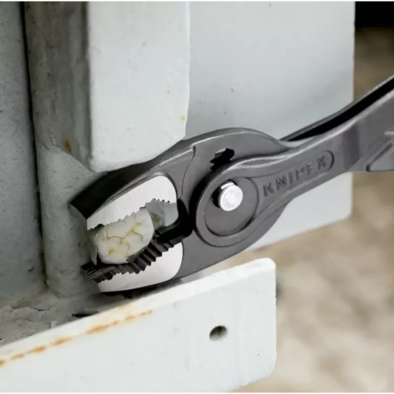 Alicate Knipex TwinGrip 250 mm 82 01 250, 250 mm de longitud, diseño TwinGrip