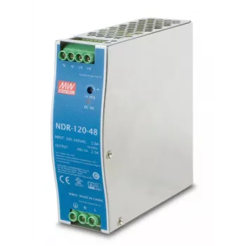Fuente de alimentación PLANET PWR-120-48 120 W Azul Gris
