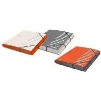 Carpeta organizadora Elba A4 12 compartimentos gris polipropileno (PP)