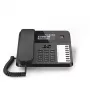 Teléfono de sobremesa con cable Gigaset DESK 600 negro – teléfono de sobremesa con cable con función de llamada