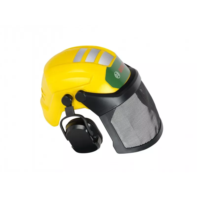 Casco de leñador KLEIN con visera modelo 8199 — casco de protección de juego de rol para niños