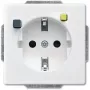 Enchufe Busch-Jaeger 3120 EUCB-84 CEE 7/3 2P+E 230 V 16 A blanco IP20