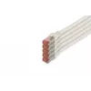 DIGITUS cable de conexión CAT6 S/FTP, 10 m, blanco, pack de 5